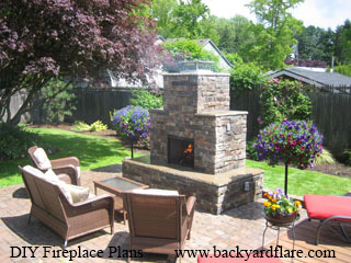 Outdoor Fireplace